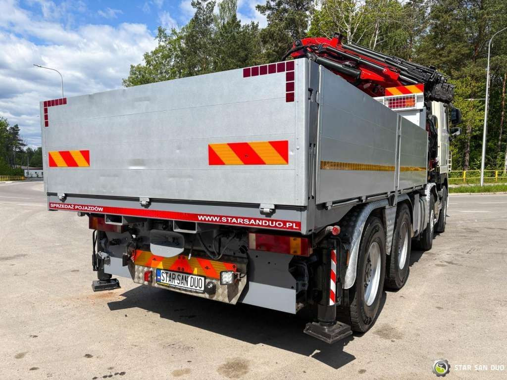 Darus autó DAF  XF 105.510 8x4 FASSI F800 XP Crane Fifth wheel: 15 kép.