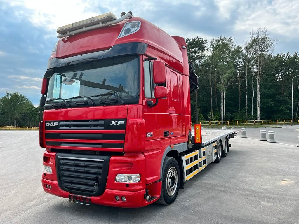 Új Darus autó DAF XF 105 6x2 HMF 4020 EURO 5 KRAN CRANE .: 8 kép.