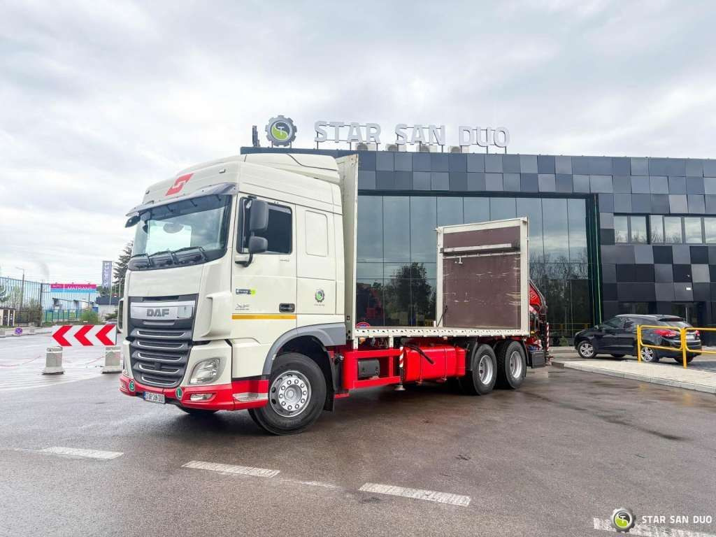 DAF  XF 440 6x2 Fassi F365 FLY JIBCranePallet Grippe lízing DAF  XF 440 6x2 Fassi F365 FLY JIBCranePallet Grippe: 12 kép.