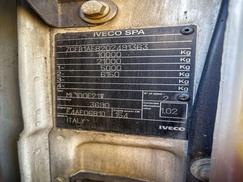 Új Ponyvás teherautó Iveco  EUROCARGO 4x4 Offroad Camper Winde: 23 kép.