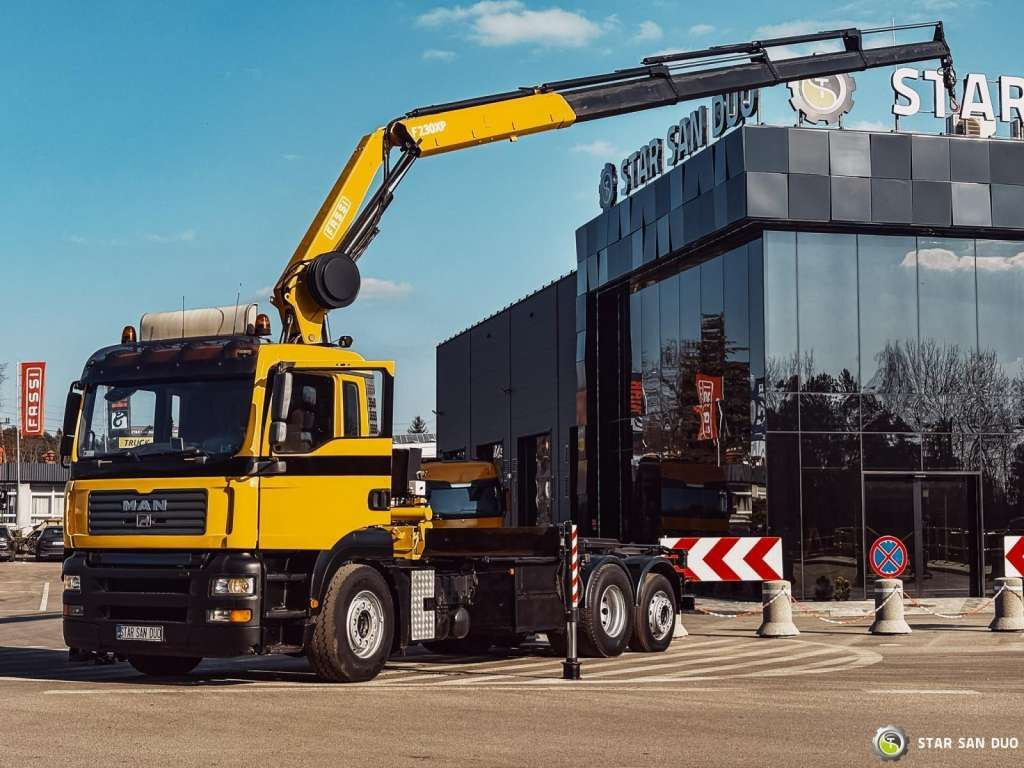 MAN TGA 18.440 6x2 FASSI F 210 A.24 Crane Rotator - Darus autó: 1 kép. MAN TGA 18.440 6x2 FASSI F 210 A.24 Crane Rotator - Darus autó: 1 kép.