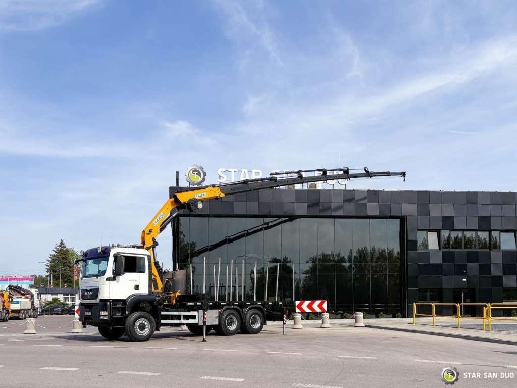 MAN TGS 33.400 6x6 BL EFFER 315/8S HDS Crane 2019 - Darus autó: 3 kép. MAN TGS 33.400 6x6 BL EFFER 315/8S HDS Crane 2019 - Darus autó: 3 kép.