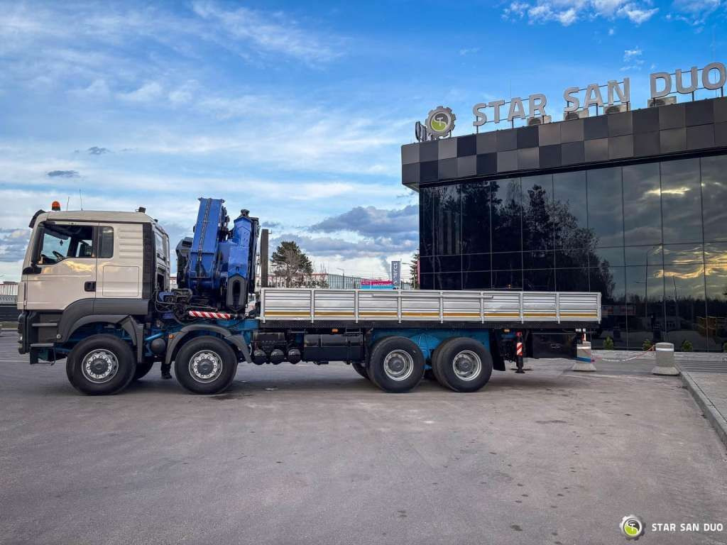 MAN TGS 41.480 8x8 PM 85SP HDS Crane - Darus autó: 5 kép. MAN TGS 41.480 8x8 PM 85SP HDS Crane - Darus autó: 5 kép.