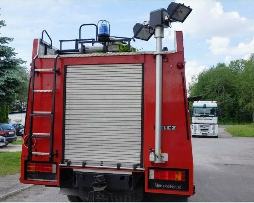 Tűzoltóautó Mercedes-Benz 4x4 ATEGO 1225 Firebrigade Feuerwehr: 8 kép.