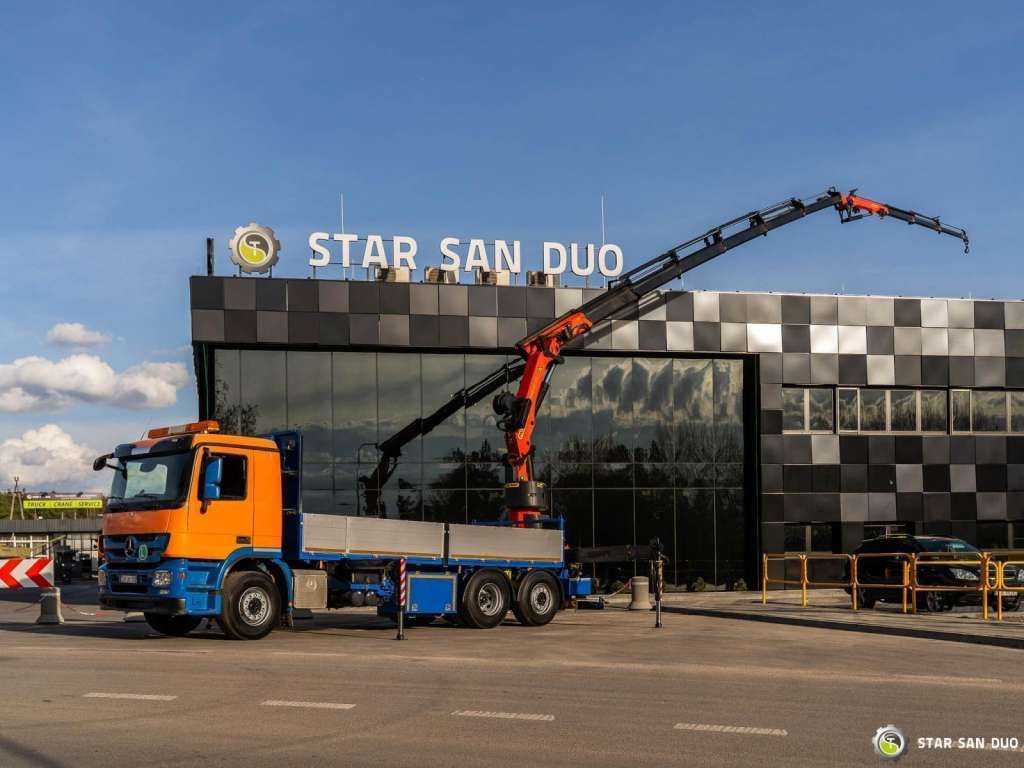 Mercedes-Benz ACTROS 2541 6x2 Palfinger PK 34002 Crane Winch - Darus autó: 3 kép. Mercedes-Benz ACTROS 2541 6x2 Palfinger PK 34002 Crane Winch - Darus autó: 3 kép.
