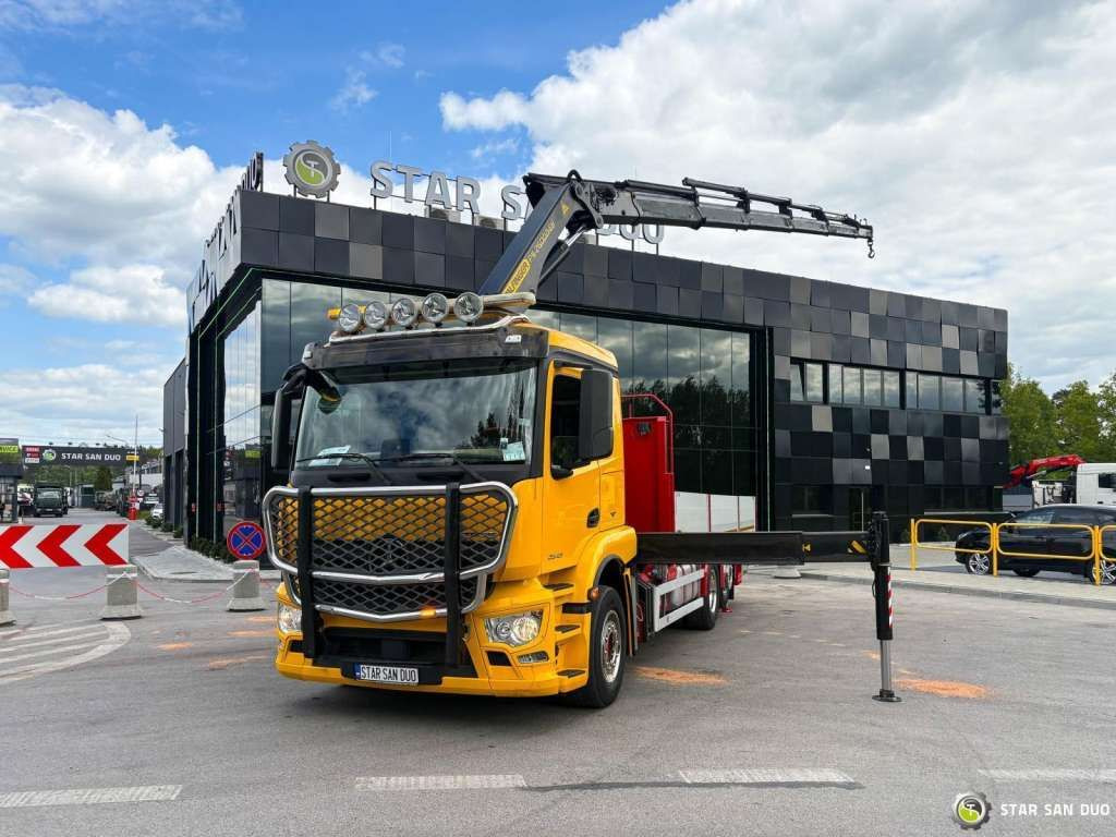 Mercedes-Benz ACTROS 2543 6x2 PalfingerPK 26002 EH Crane - Darus autó: 4 kép. Mercedes-Benz ACTROS 2543 6x2 PalfingerPK 26002 EH Crane - Darus autó: 4 kép.