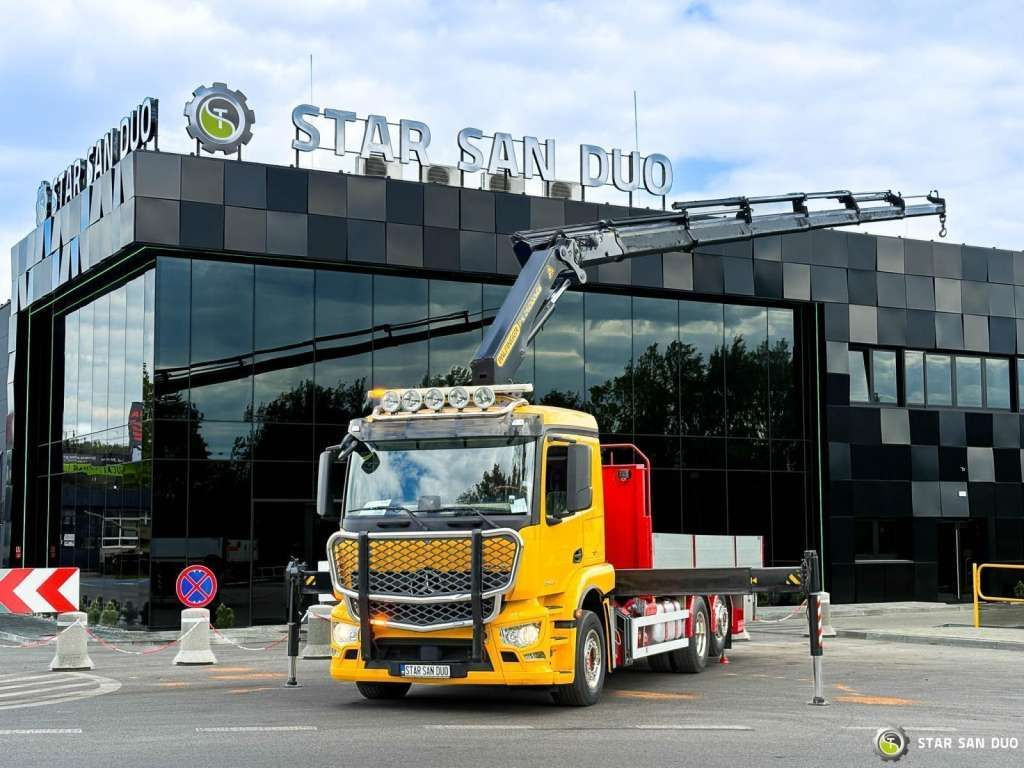 Mercedes-Benz ACTROS 2543 6x2 PalfingerPK 26002 EH Crane - Darus autó: 1 kép. Mercedes-Benz ACTROS 2543 6x2 PalfingerPK 26002 EH Crane - Darus autó: 1 kép.