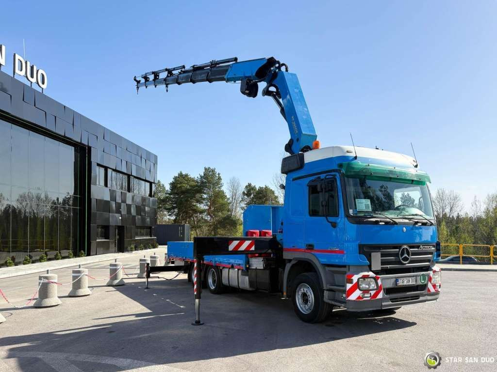 Mercedes-Benz ACTROS 2646L 6x4 PALFINGER 36002 Euro 5 Winch - Darus autó: 2 kép. Mercedes-Benz ACTROS 2646L 6x4 PALFINGER 36002 Euro 5 Winch - Darus autó: 2 kép.