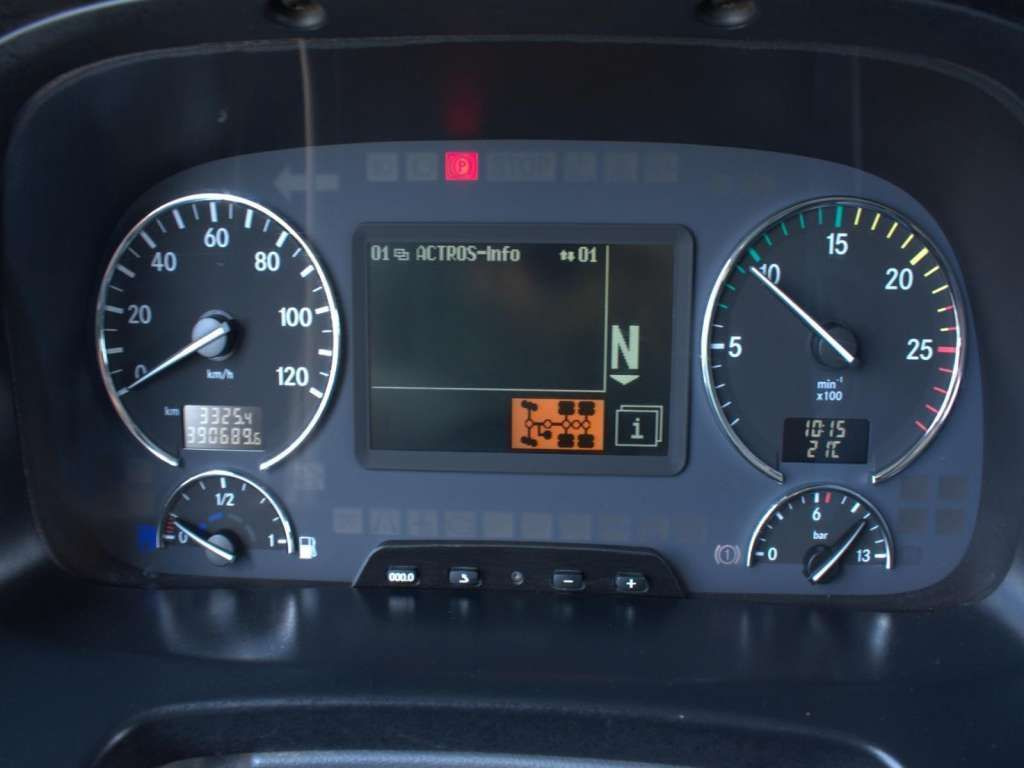 Billenőplatós teherautó Mercedes-Benz ACTROS 3346 6x6 HIAB 244EP-4 Crane Kipper: 16 kép. Billenőplatós teherautó Mercedes-Benz ACTROS 3346 6x6 HIAB 244EP-4 Crane Kipper: 16 kép.