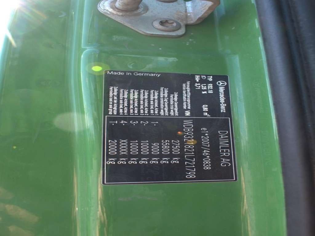 Billenőplatós teherautó Mercedes-Benz ACTROS 3346 6x6 HIAB 244EP-4 Crane Kipper: 10 kép. Billenőplatós teherautó Mercedes-Benz ACTROS 3346 6x6 HIAB 244EP-4 Crane Kipper: 10 kép.