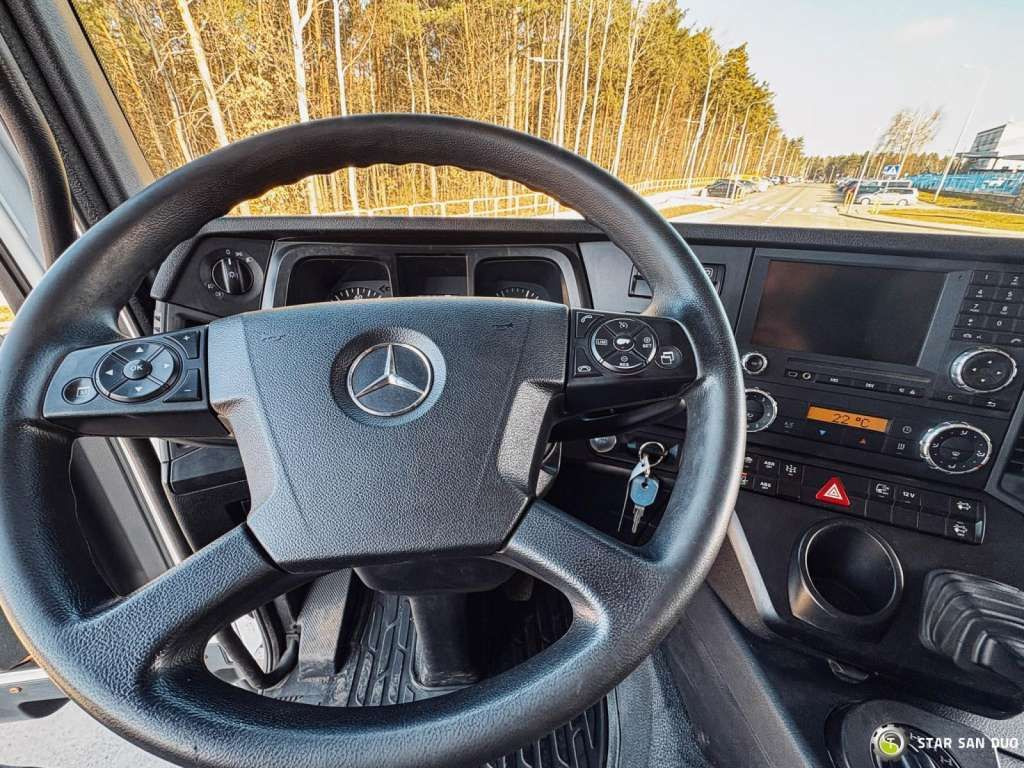 Darus autó Mercedes-Benz  AROCS 1851 PALFINGER PK 20002 Crane Kran: 26 kép.