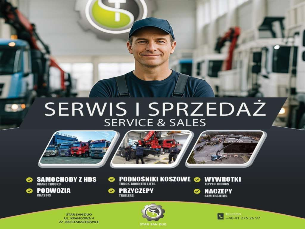 Billenőplatós teherautó Mercedes-Benz  AROCS 3345 6x6 HMF 3220 Winch Crane Tipper: 30 kép.