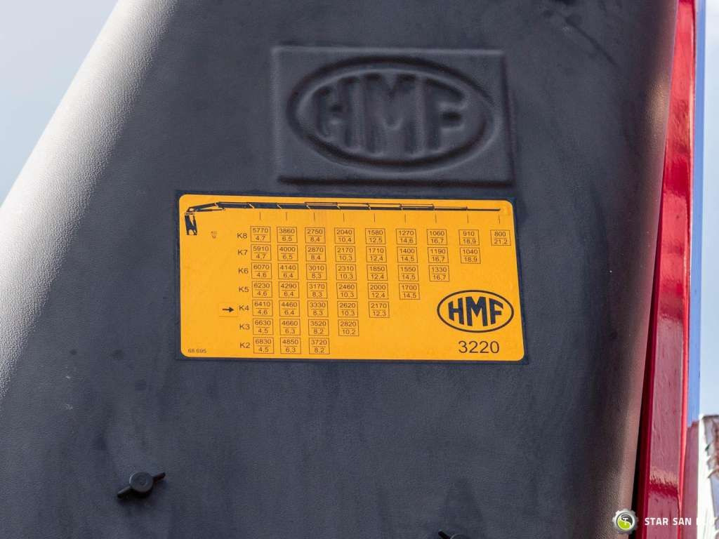 Darus autó Mercedes-Benz AROCS 3345 6x6 HMF 3220 Winch Crane tipper: 21 kép. Darus autó Mercedes-Benz AROCS 3345 6x6 HMF 3220 Winch Crane tipper: 21 kép.