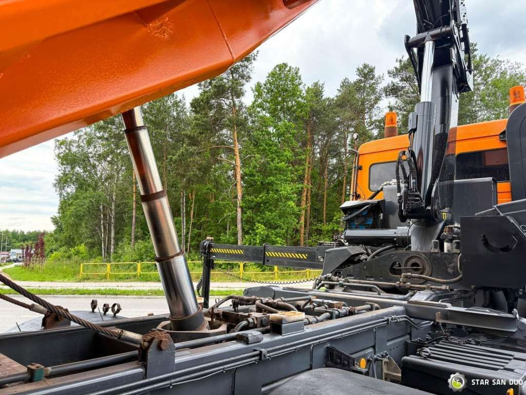 Darus autó Mercedes-Benz  Actros 1841 AK 4x4 Hiab 288E-7 Crane Kipper: 26 kép.