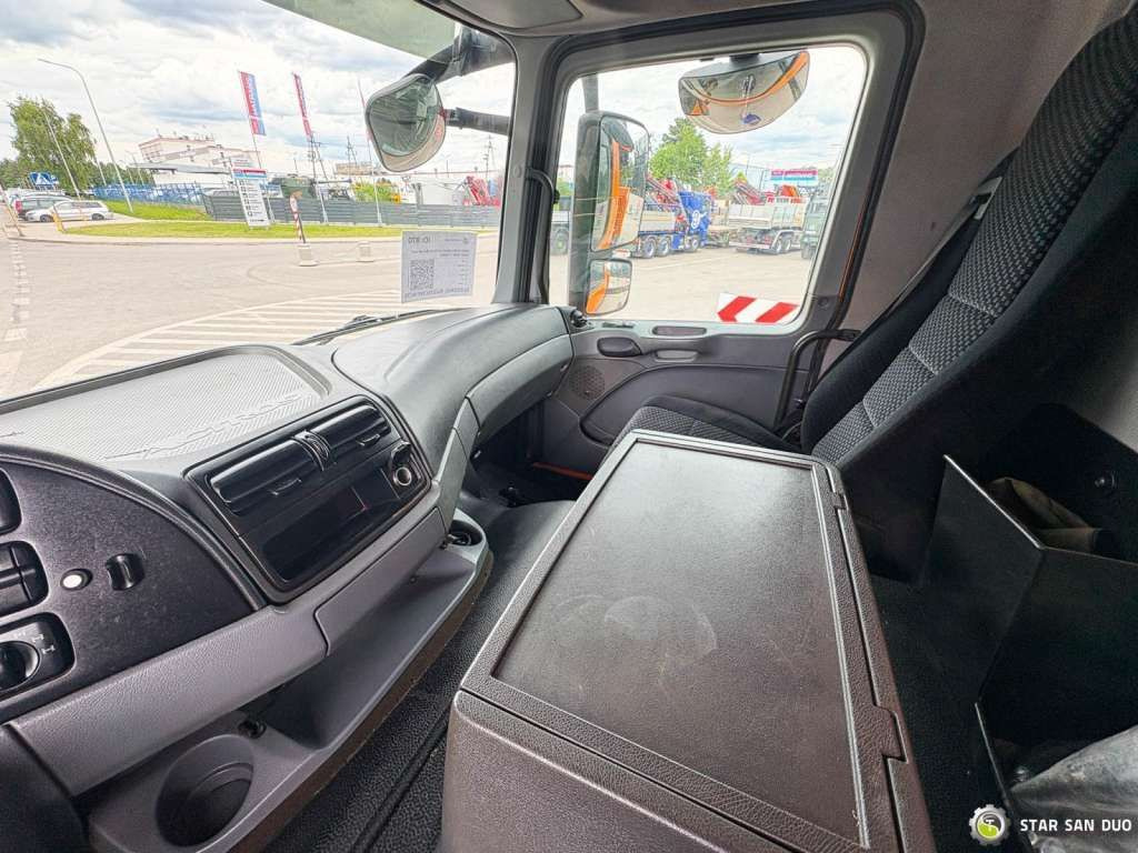 Darus autó Mercedes-Benz  Actros 1841 AK 4x4 Hiab 288E-7 Crane Kipper: 19 kép.