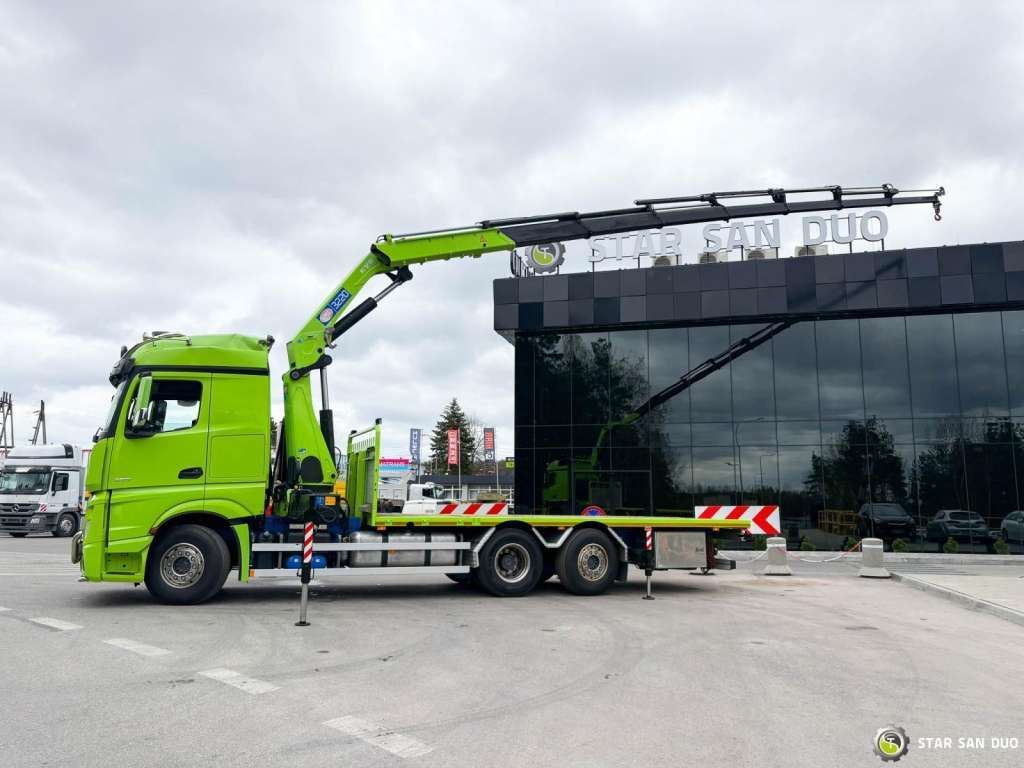 Mercedes-Benz Actros 6x2 HMF 3220 K7 Crane Mercedes-Benz Actros 6x2 HMF 3220 K7 Crane - Darus autó, Platós teherautó: 3 kép. Mercedes-Benz Actros 6x2 HMF 3220 K7 Crane Mercedes-Benz Actros 6x2 HMF 3220 K7 Crane - Darus autó, Platós teherautó: 3 kép.
