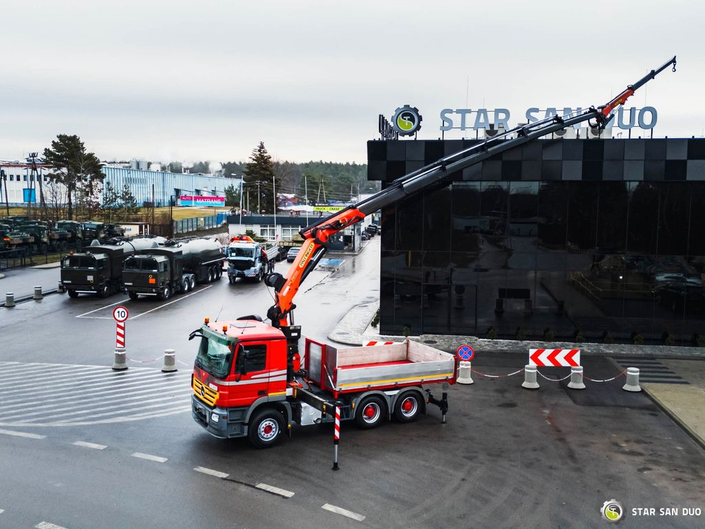 Mercedes-Benz ACTROS 2648 6x4 PALFINGER PK 29002 EURO 5 JIB - Nyergesvontató: 4 kép. Mercedes-Benz ACTROS 2648 6x4 PALFINGER PK 29002 EURO 5 JIB - Nyergesvontató: 4 kép.