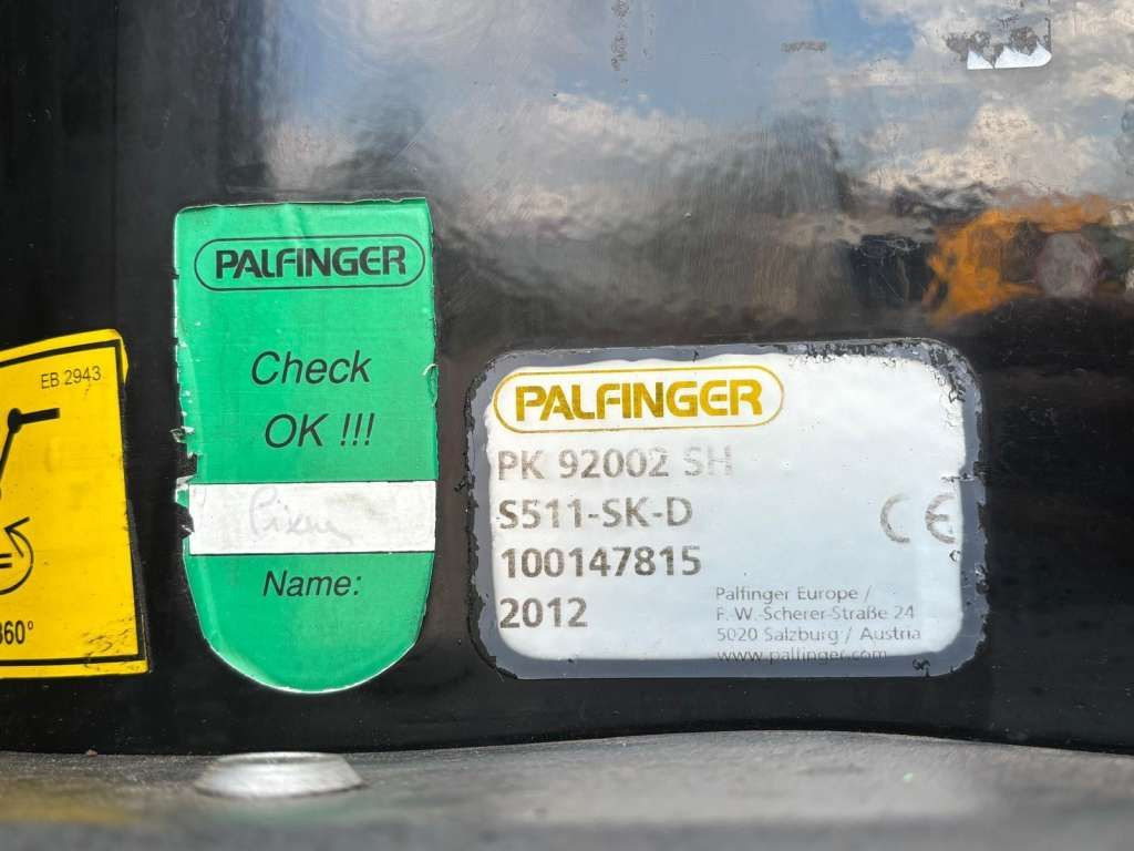 Nyergesvontató Scania  R560 8x2 PALFINGER PK 92002 SH Fly Jib Winch 5t: 19 kép.