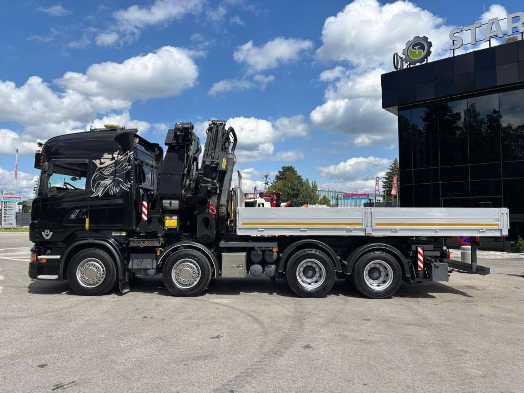 Nyergesvontató Scania  R560 8x2 PALFINGER PK 92002 SH Fly Jib Winch 5t: 8 kép.