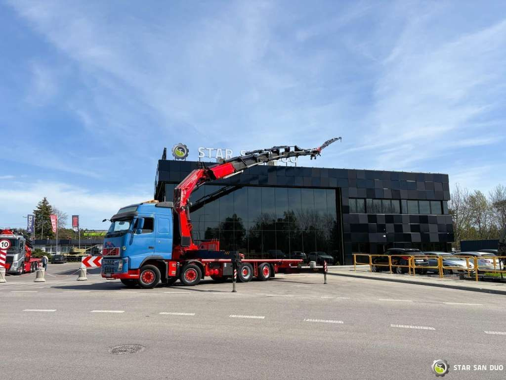 Volvo FH 480 8x2 FASSI F1100AXP Crane - Nyergesvontató: 2 kép. Volvo FH 480 8x2 FASSI F1100AXP Crane - Nyergesvontató: 2 kép.