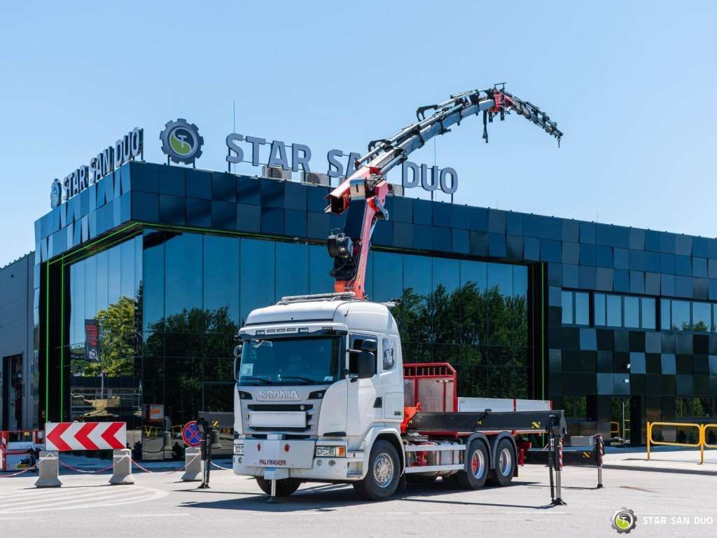 Scania G490 6x2 Palfinger PK 53002 SH Fly Jib Basket - Darus autó: 2 kép. Scania G490 6x2 Palfinger PK 53002 SH Fly Jib Basket - Darus autó: 2 kép.