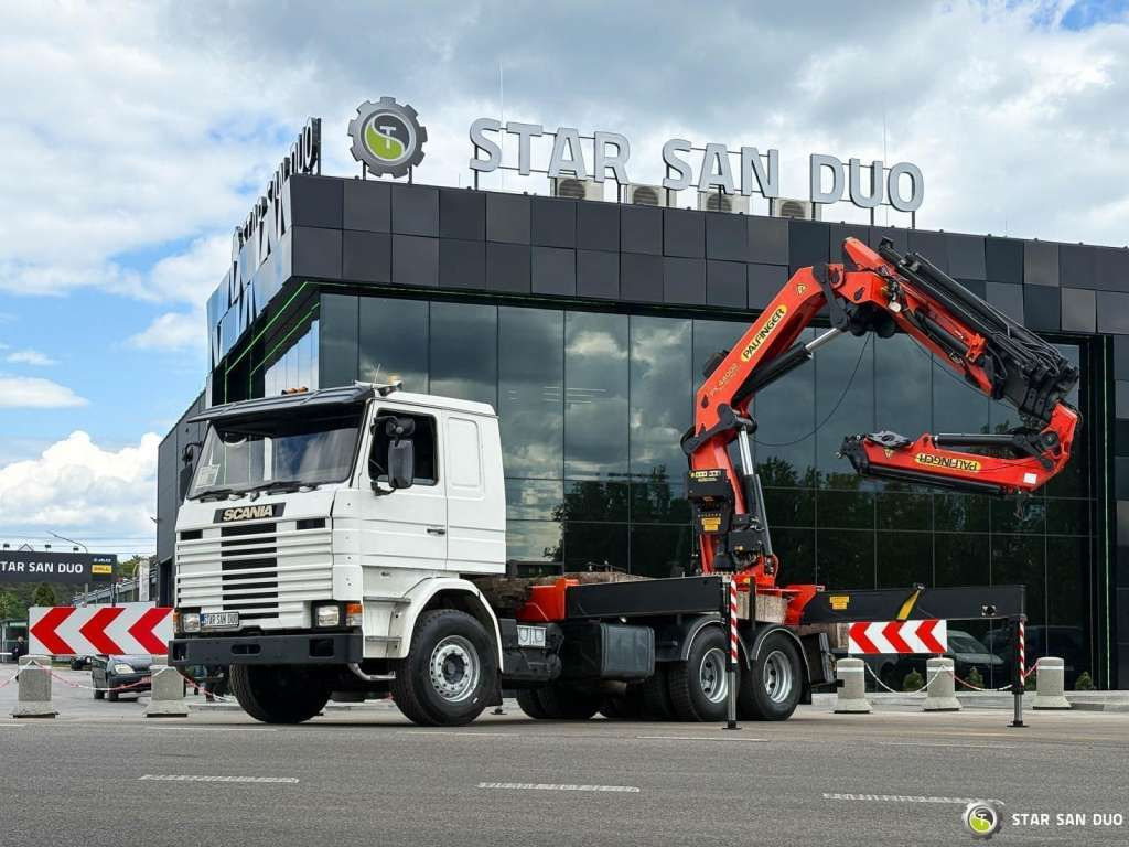 Scania  R143 HL 6x2 PALFINGER PK44002 Crane Kran lízing Scania  R143 HL 6x2 PALFINGER PK44002 Crane Kran: 23 kép.