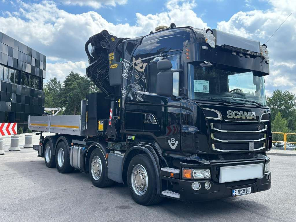 Scania R560 8x2 PALFINGER PK 92002 SH Fly Jib Winch 5t - Darus autó: 3 kép. Scania R560 8x2 PALFINGER PK 92002 SH Fly Jib Winch 5t - Darus autó: 3 kép.