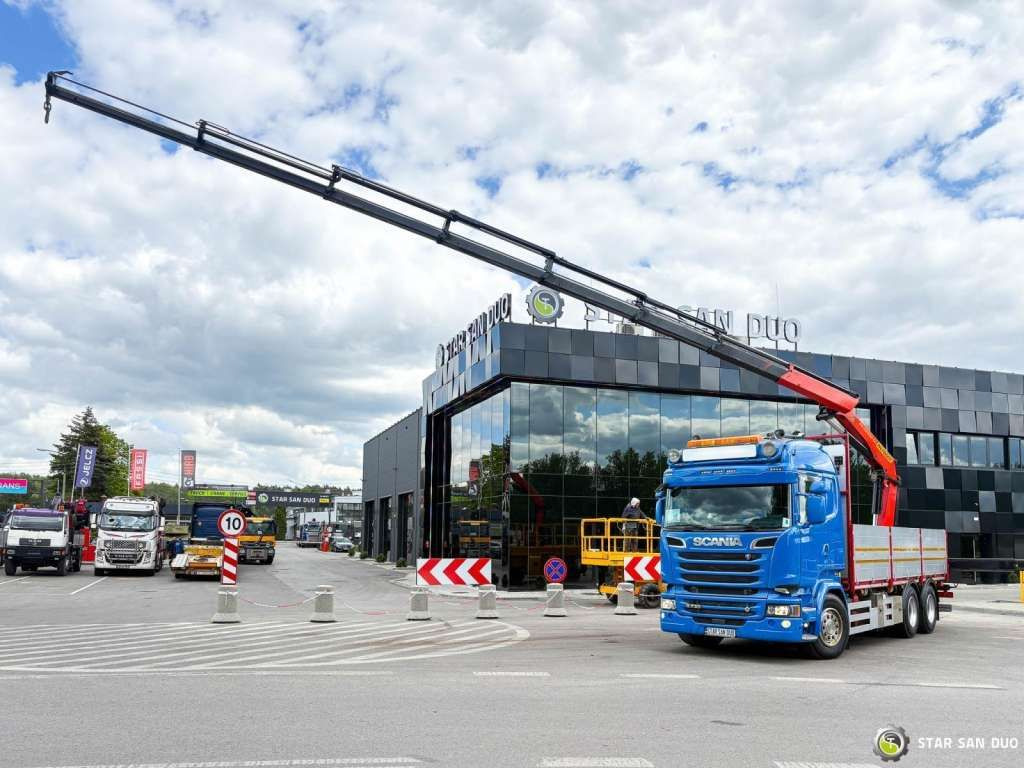 Scania R730 6X4 PALFINGER PK 33002 EH Crane - Darus autó: 1 kép. Scania R730 6X4 PALFINGER PK 33002 EH Crane - Darus autó: 1 kép.