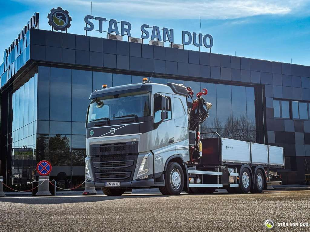Volvo FH 500 6x2 FASSI F545R.A.2.25 CRANE KRAN NEW !! - Darus autó: 3 kép. Volvo FH 500 6x2 FASSI F545R.A.2.25 CRANE KRAN NEW !! - Darus autó: 3 kép.