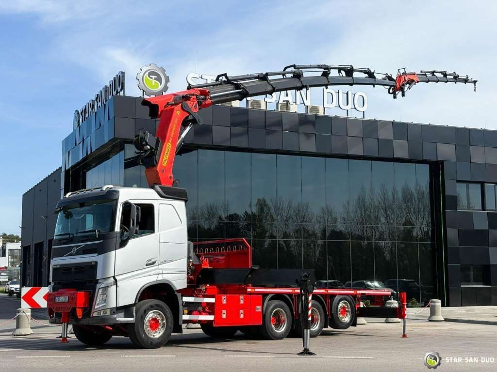 Volvo FH 500 8x4*4 PK65002 Fly JIB Crane 7456 h Winch - Darus autó: 1 kép. Volvo FH 500 8x4*4 PK65002 Fly JIB Crane 7456 h Winch - Darus autó: 1 kép.