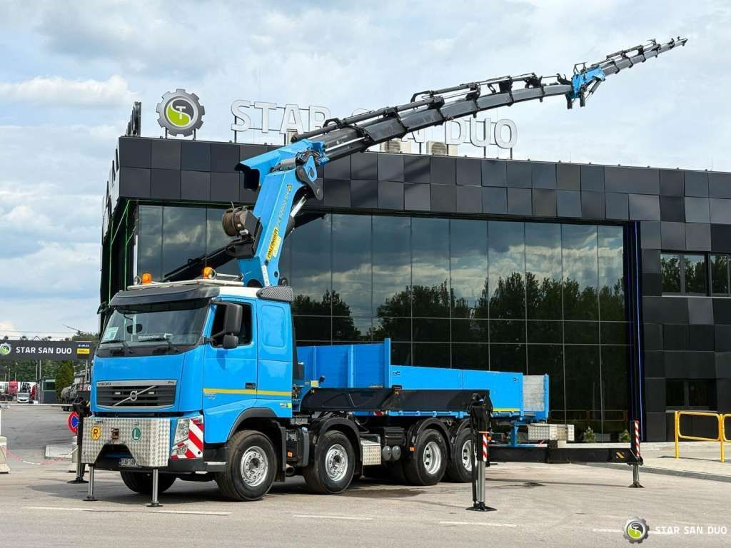Volvo FH 500 8x4 Palfinger PK 92002 SH Fly Jib Winch - Darus autó: 5 kép. Volvo FH 500 8x4 Palfinger PK 92002 SH Fly Jib Winch - Darus autó: 5 kép.