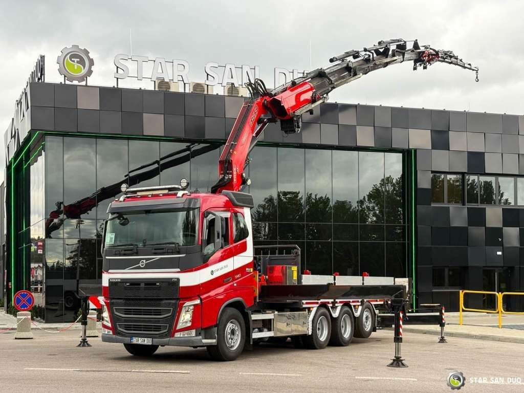 Volvo FH 540 8x4 FASSI F 660 HDS Fly Jib Winch - Darus autó: 1 kép. Volvo FH 540 8x4 FASSI F 660 HDS Fly Jib Winch - Darus autó: 1 kép.