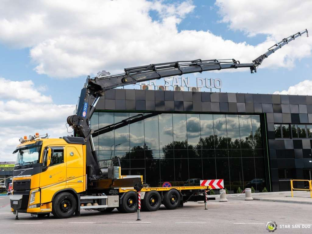 Volvo FH 540 8x4 HMF 6020 Fly Jib Winch - Darus autó: 4 kép. Volvo FH 540 8x4 HMF 6020 Fly Jib Winch - Darus autó: 4 kép.