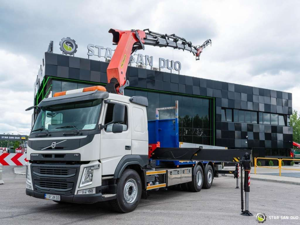 Volvo  FM 460 6x2 PALFINGER PK 42002 FLY JIB  Crane Eu - Darus autó: 5 kép. Volvo  FM 460 6x2 PALFINGER PK 42002 FLY JIB  Crane Eu - Darus autó: 5 kép.
