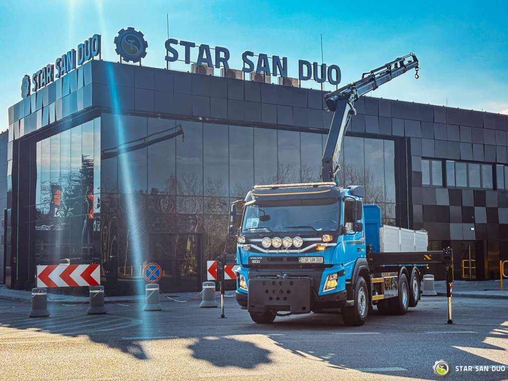 Volvo FMX 410 6x2 PALFINGER PK 18002 Crane 340 Hours - Darus autó: 1 kép. Volvo FMX 410 6x2 PALFINGER PK 18002 Crane 340 Hours - Darus autó: 1 kép.