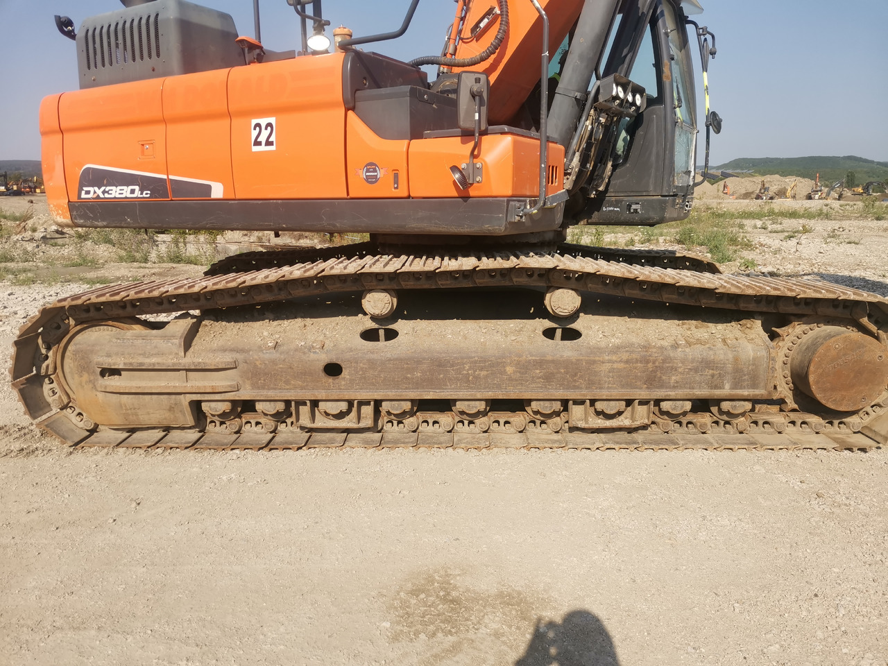 DOOSAN DX 380 - Kotrógép: 5 kép. DOOSAN DX 380 - Kotrógép: 5 kép.