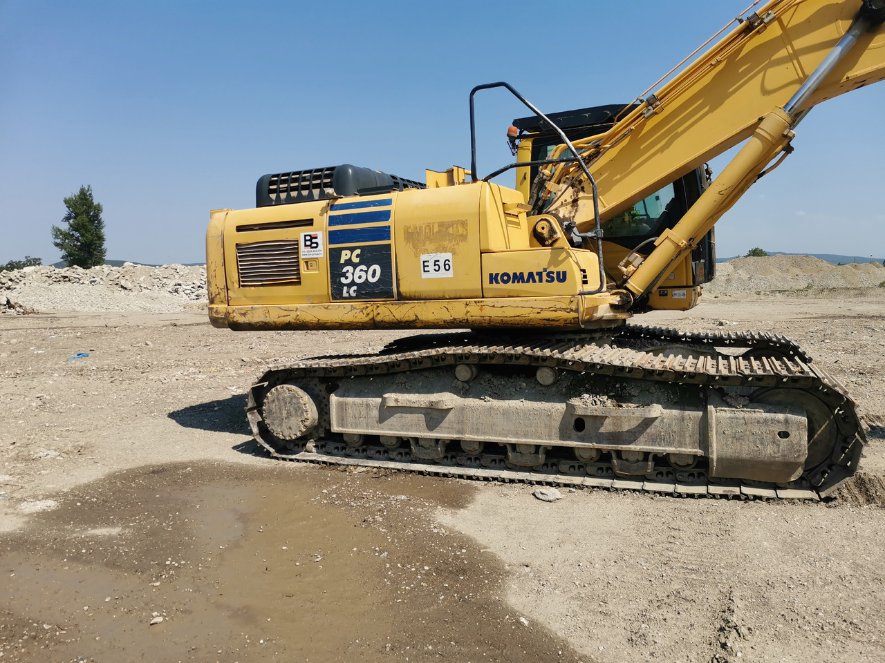 Lánctalpas kotró KOMATSU PC360 LC 10: 24 kép.