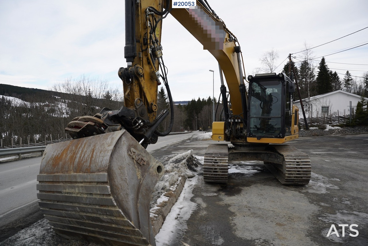 Caterpillar 317GC - Kotrógép: 3 kép. Caterpillar 317GC - Kotrógép: 3 kép.