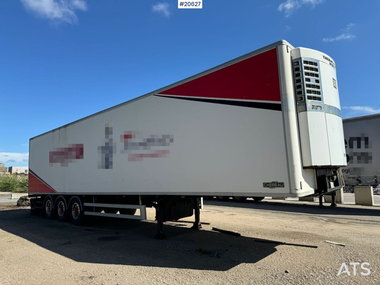 Chereau Skapsemi m/ kjøl/frys aggregat - Félpótkocsi hűtős: 1 kép. Chereau Skapsemi m/ kjøl/frys aggregat - Félpótkocsi hűtős: 1 kép.