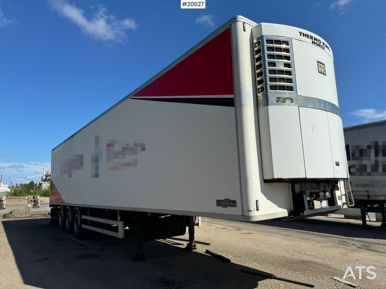 Chereau Skapsemi m/ kjøl/frys aggregat - Félpótkocsi hűtős: 2 kép. Chereau Skapsemi m/ kjøl/frys aggregat - Félpótkocsi hűtős: 2 kép.