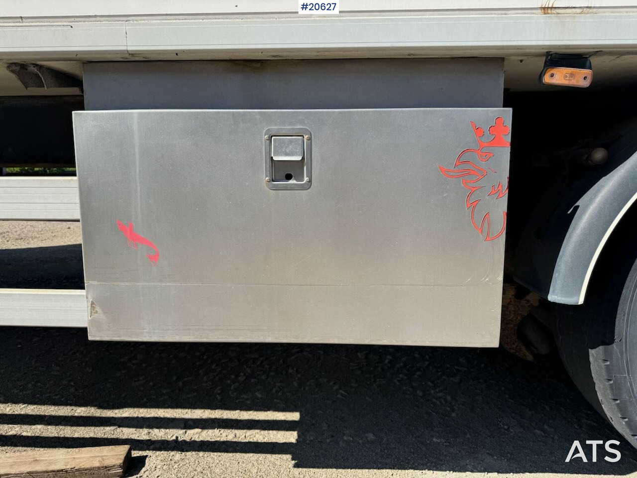 Félpótkocsi hűtős Chereau Skapsemi m/ kjøl/frys aggregat: 17 kép.