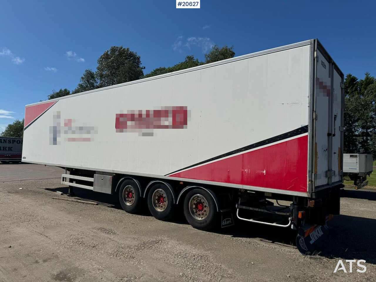 Félpótkocsi hűtős Chereau Skapsemi m/ kjøl/frys aggregat: 6 kép.
