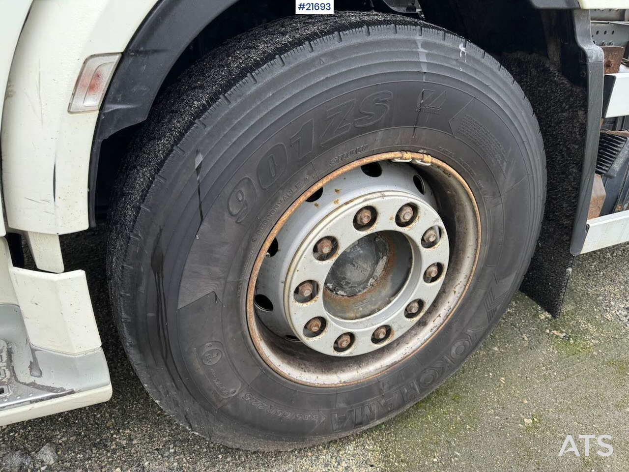 Horgos rakodó teherautó DAF XF 530 6x2 Krokbil m/ VDL Krok: 12 kép.