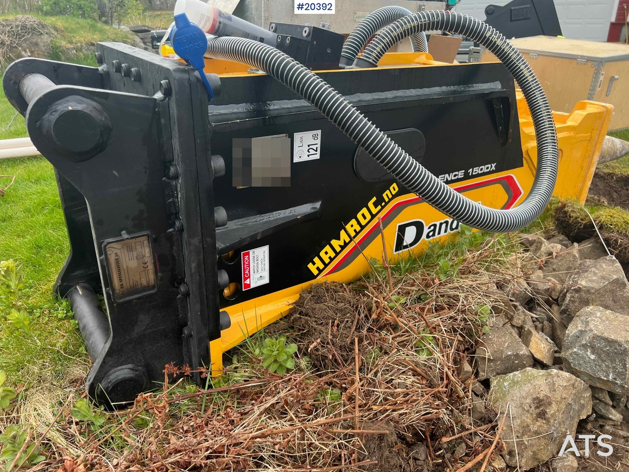 Danda D&A150DX pigg hammer (1231 kg ) m/ s60 feste - Hidraulikus törőfej: 4 kép. Danda D&A150DX pigg hammer (1231 kg ) m/ s60 feste - Hidraulikus törőfej: 4 kép.