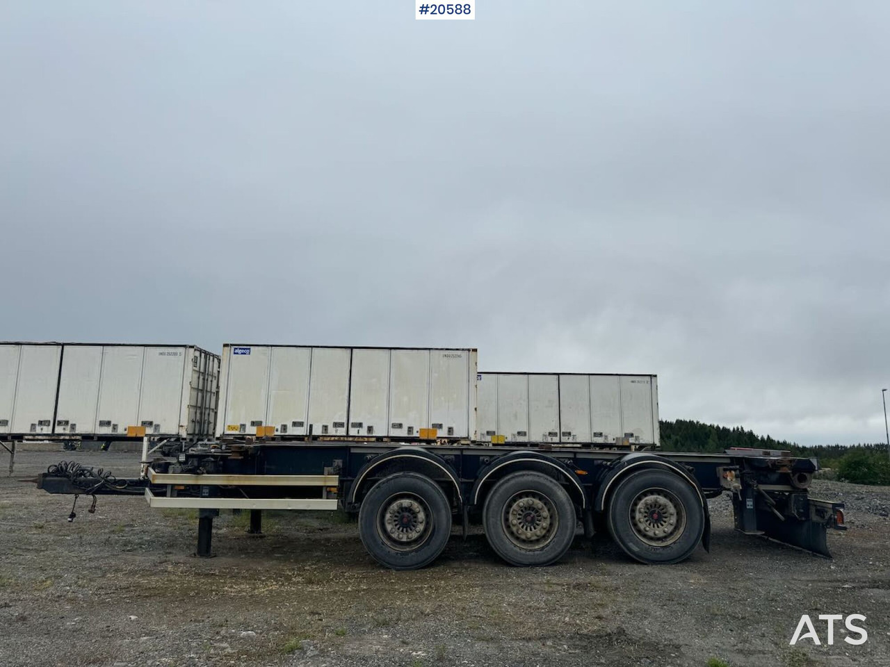 F.A.G containerkjerre - Pótkocsi cserefelépítményes: 2 kép. F.A.G containerkjerre - Pótkocsi cserefelépítményes: 2 kép.