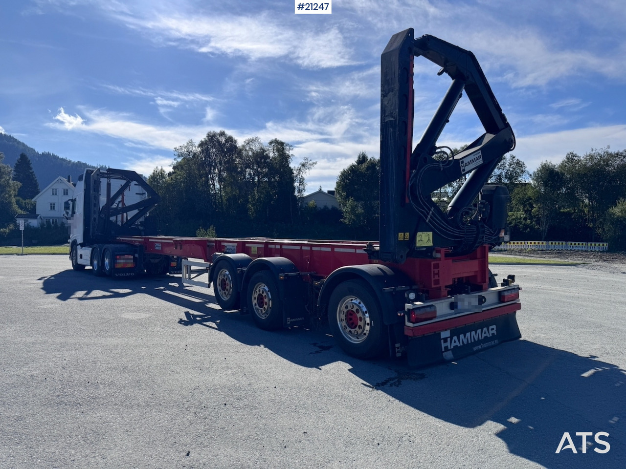 Hammar 160C Sidelaster - Félpótkocsi: 2 kép. Hammar 160C Sidelaster - Félpótkocsi: 2 kép.