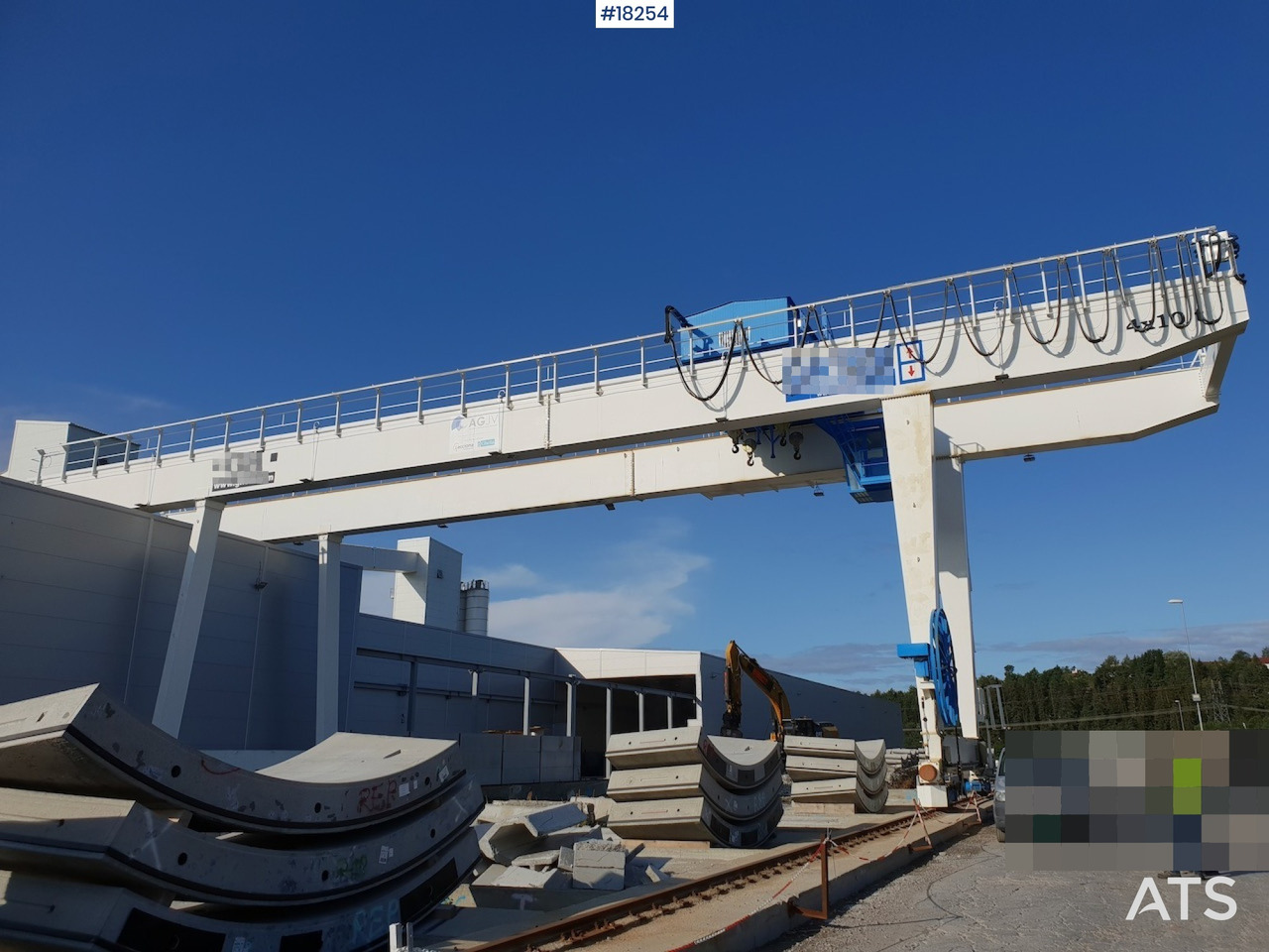 Gantry kran - Portáldaru: 1 kép. Gantry kran - Portáldaru: 1 kép.