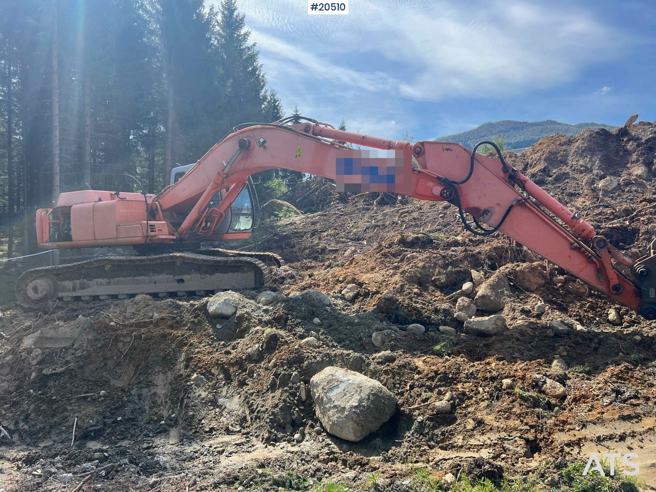 Hitachi EX285 - Kotrógép: 4 kép. Hitachi EX285 - Kotrógép: 4 kép.