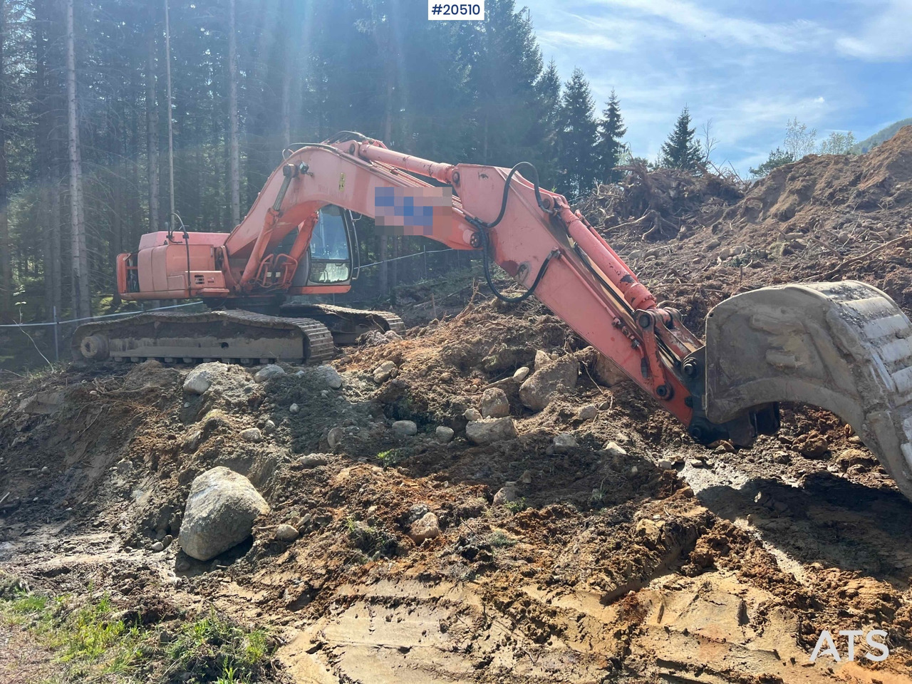 Hitachi EX285 - Kotrógép: 3 kép. Hitachi EX285 - Kotrógép: 3 kép.
