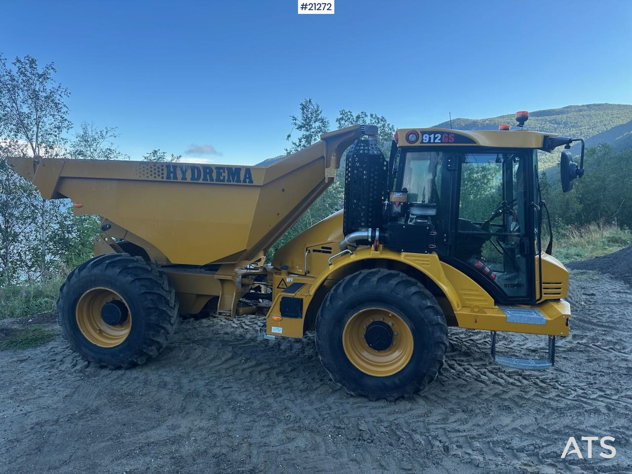Hydrema 912GS - Csuklós dömper: 3 kép. Hydrema 912GS - Csuklós dömper: 3 kép.